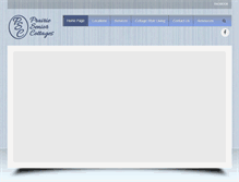 Tablet Screenshot of prairieseniorcottages.com